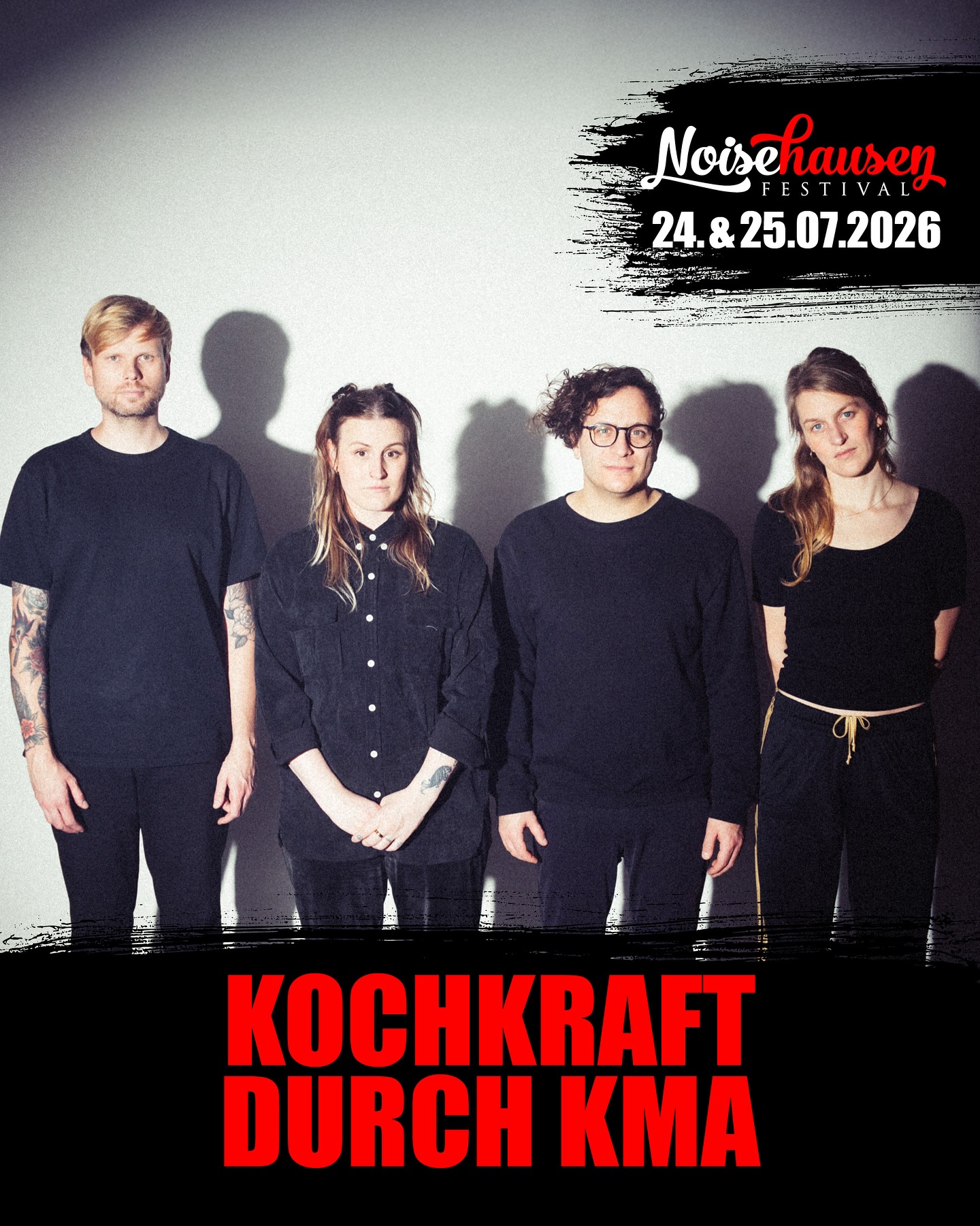 🔥KOCHKRAFT DURCH KMA auf dem Noisehausen Festival 2026. Banger! Noch kein Ticket? Dann wird’s Zeit! 🔥 

#noisehausen #noisehausenfestival #noisehausen2026 #kochkraftdurchkma #grandhotelvancleef #punk #festival #schrobenhausen #munich #augsburg #nürnberg