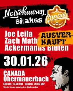 🔥SOLD OUT! Banger! Thank you. 🫶🏻 See you on friday. We can‘t wait. Let‘s have a party! 🔥
#noisehausen #canadaobermauerbach #concert #live #music