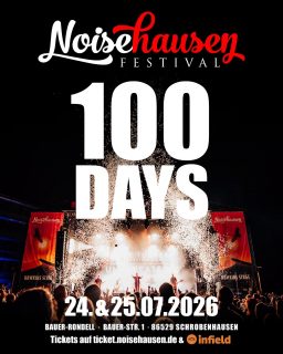 🔥 100 days till Noisehausen Festival 2026. Make sure to save your tickets for season #9! Links in bio. 🔥
#noisehausen #noisehausenfestival #countdown #festival