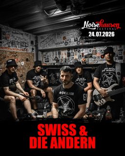 🔥 SWISS & DIE ANDERN am 24.Juli live auf dem Noisehausen Festival 2026. Abriss garantiert! Jetzt Tickets sichern. Links in bio. 🔥
#noisehausen #noisehausenfestival #swissunddieandern #festival #punk