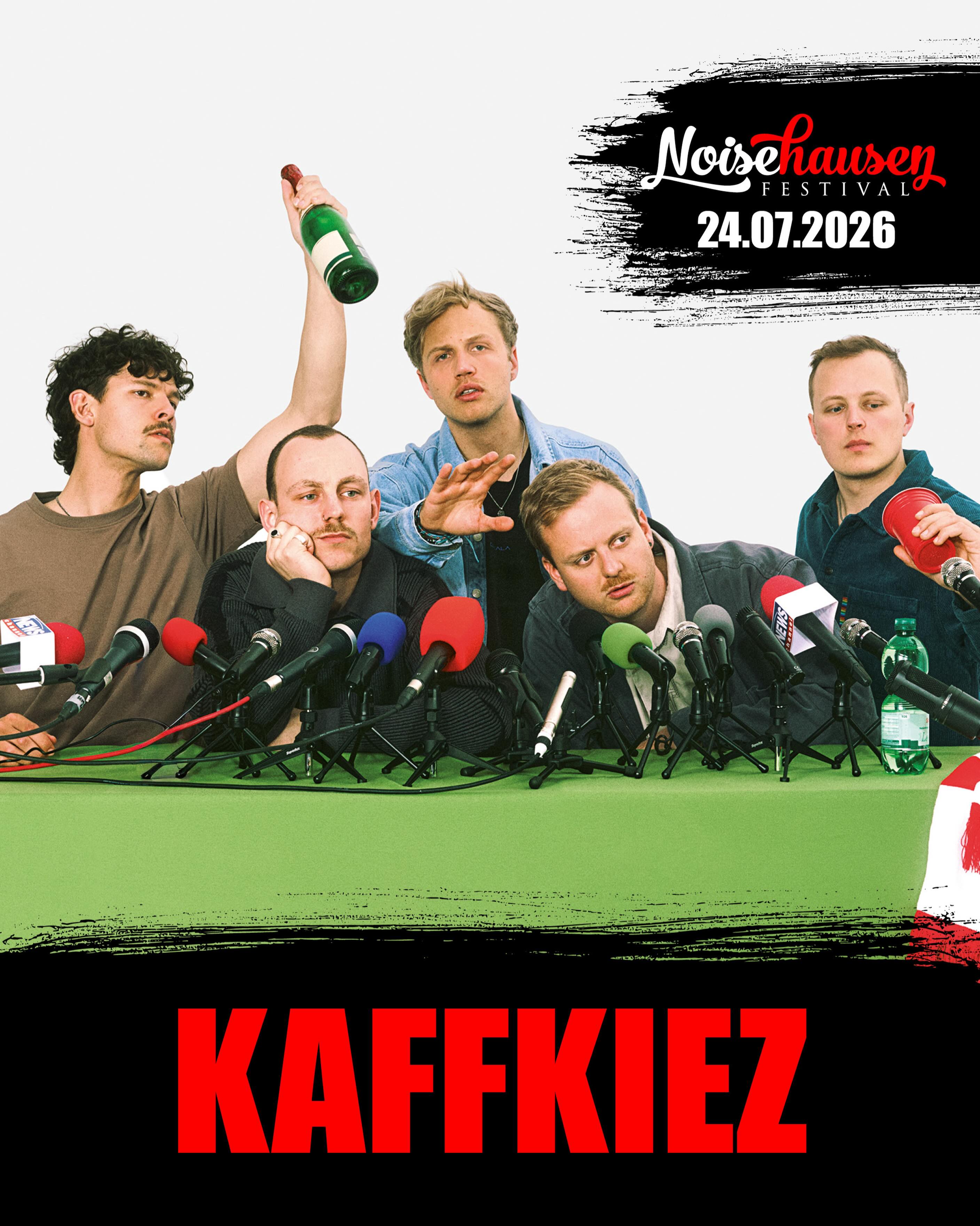 🔥 Finally. Here comes Headliner No. 2. Welcome to Noisehausen Festival 2026, @kaffkiez ! Das wird phänomenal. We can‘t wait! 🙌🏻 Jetzt Tickets sichern. Links in bio. 🔥
#noisehausen #noisehausenfestival #kaffkiez #headliner #festival