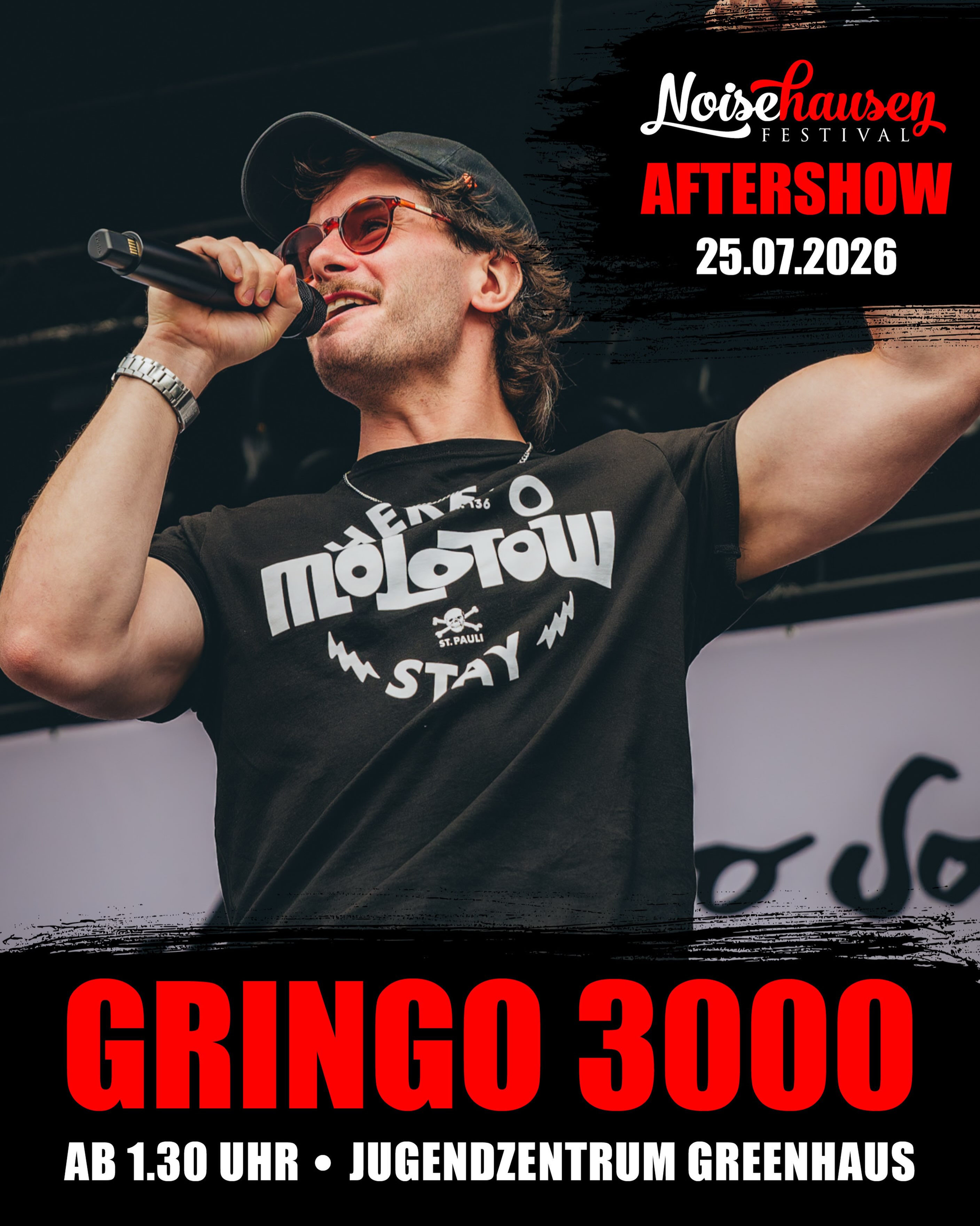 🔥 Ach dieses Jahr wird unser lieber Mäx a.k.a. @humpelfuchs a.k.a. GRINGO 3000 die letzte Partystufe auf der Noisehausen Aftershow im GreenHaus Schrobenhausen zünden. Eintritt 5€, Bewirtung wie immer vom Team @herzogfth.6 ! Come by and close out the festival! 🔥
#noisehausen #noisehausenfestival #aftershow #festival #love